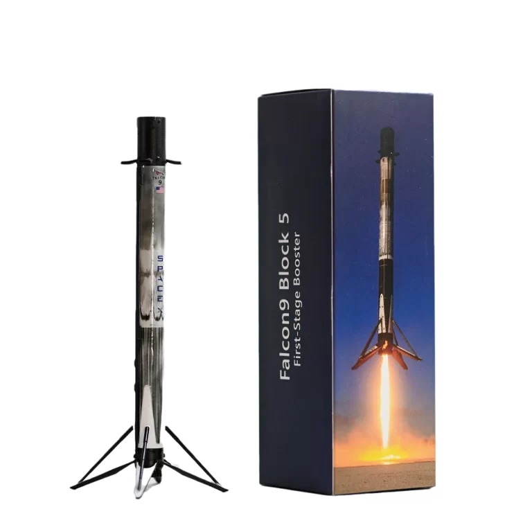 SpaceX Falcon 9 Rocket Model Block 5 First Stage - Detailed Replica