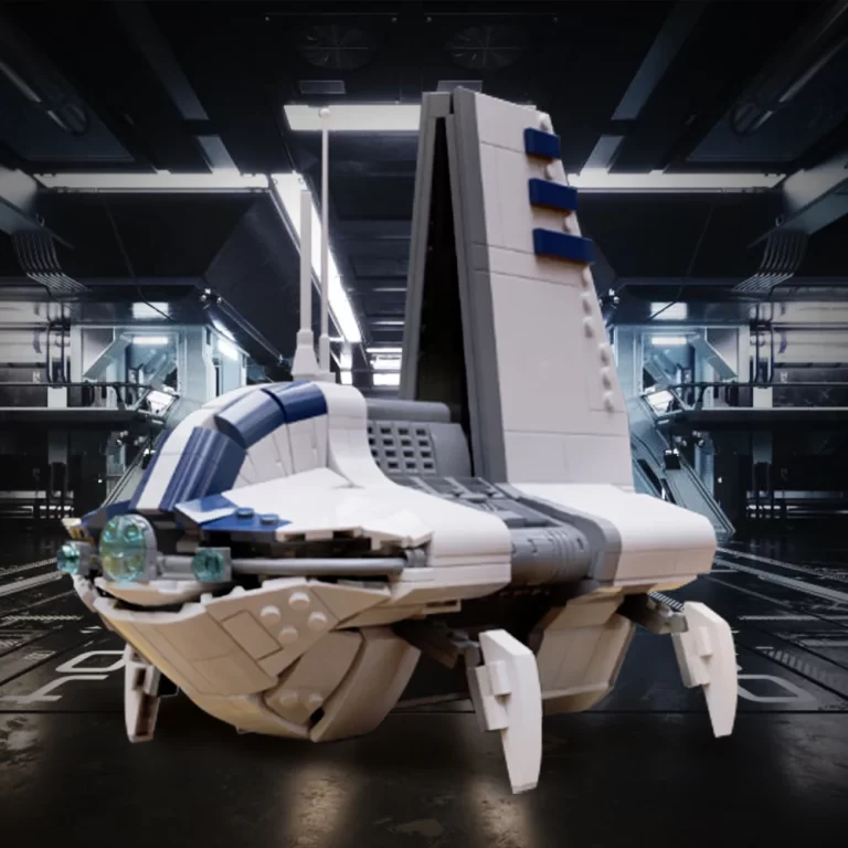 CIS Sheathipede Shuttle Building DIY Model - Star Wars Replica for Fans