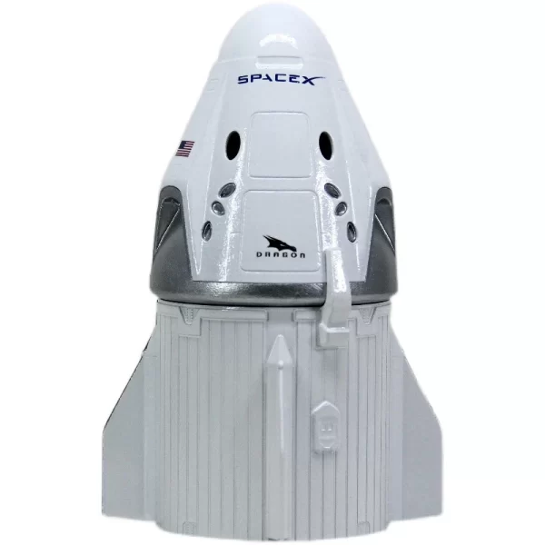 SpaceX Starship CrewDragon Spacecraft Astronaut Model - Detailed Replica for Space Enthusiasts