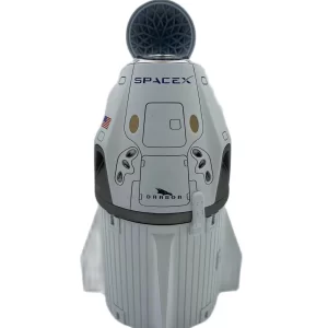 SpaceX Starship Rocket Crew Dragon Cabin Model - Detailed 1:100 Scale Replica
